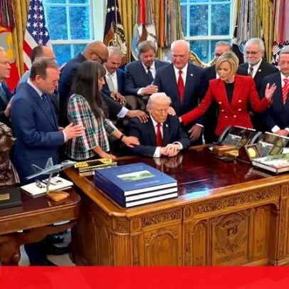 Líderes cristãos rezam por Trump e pelas pessoas na guerra no Oriente Médio