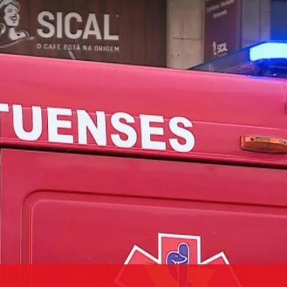 Bombeiro assaltado ao ajudar mulher que morreu no Porto