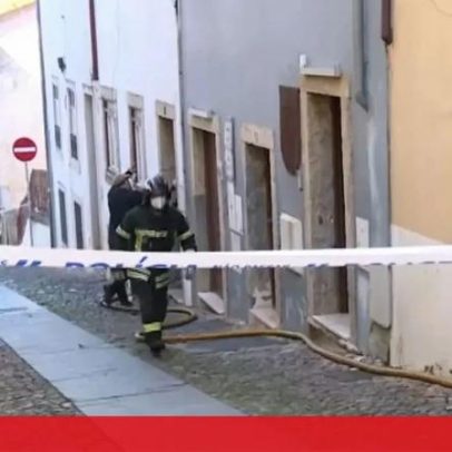Oito desalojados após incêndio em prédio em Coimbra