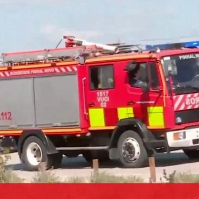 Incêndio consome hotel de madeira da herdeira da Zara em Troia