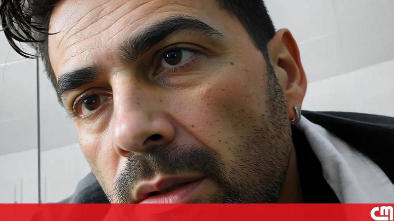 Imagem do acidente de mota na Suíça.