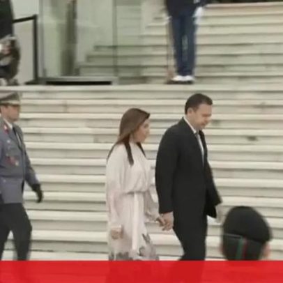 Luís Montenegro chega à Assembleia para a posse de António José Seguro