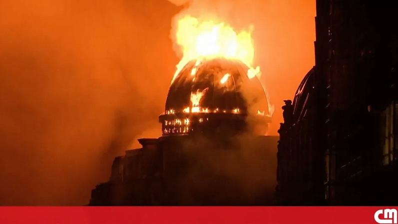 Incêndio junto à Glasgow Central provoca cancelamento de vários comboios
