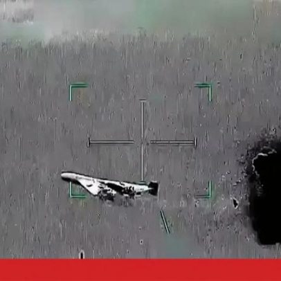 Emirados Árabes divulgam vídeo do drone iraniano intercetado e abatido