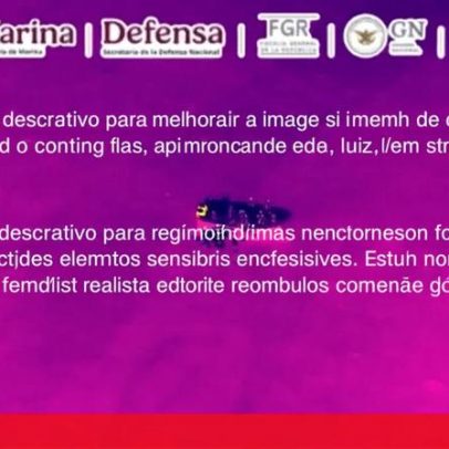 Marinha mexicana apreende quase duas toneladas de cocaína no mar