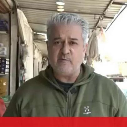 Equipe da CMTV em Arbil sob fogo enquanto são lançados 17 drones