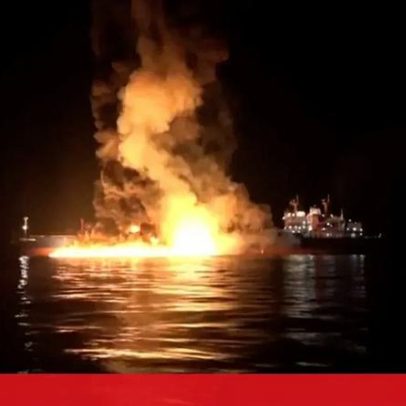 Petroleiro atingido ao largo do Iraque durante incidente no Golfo