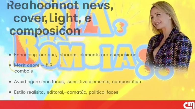 CMTV estreia novo estúdio com apresentadores conhecidos no 'Olá Bom Dia'