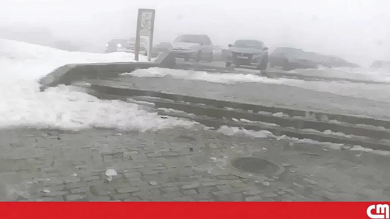 Nevão persiste há três meses na Serra da Estrela