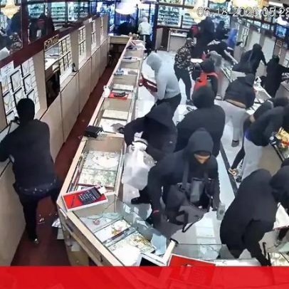 Vídeo mostra assalto a joalharia na Califórnia com 1,7 milhões em joias