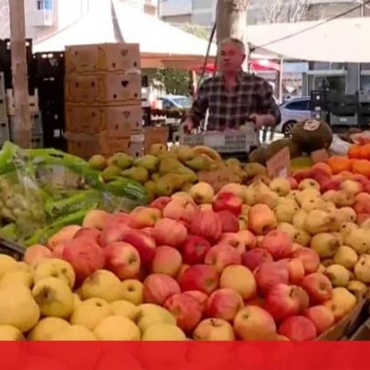 Feirantes temem gastar dinheiro com subida do custo da alimentação