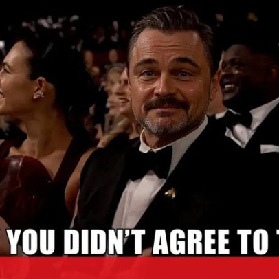 Novo meme com Leonardo DiCaprio surge durante a cerimónia dos Óscares