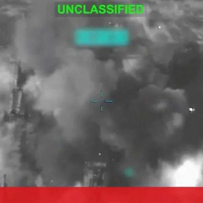 EUA divulgam novas imagens de ataques contra o Irão