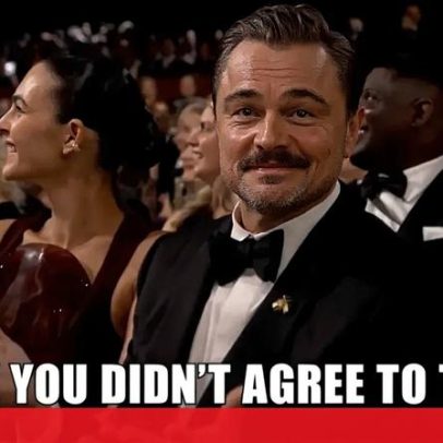 Meme de Leonardo DiCaprio nos Óscares é mais um na coleção