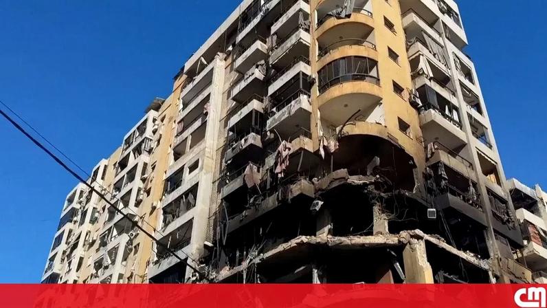 Ataques aéreos israelitas destroem vários edifícios no sul de Beirute