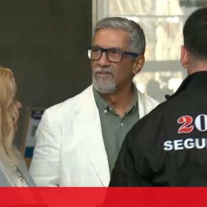 Nuno Homem de Sá em tribunal na sessão de julgamento por violência doméstica