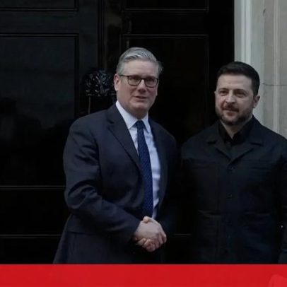 Zelensky reúne-se com Starmer em Londres