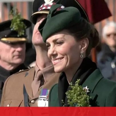 Princesa de Gales comemora Dia de São Patrício com a Guarda Irlandesa