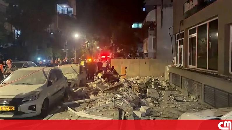 Míssil iraniano atinge prédio em Ramat Gan
