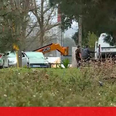 Homem ferido a tiro junto à escola profissional da Moita