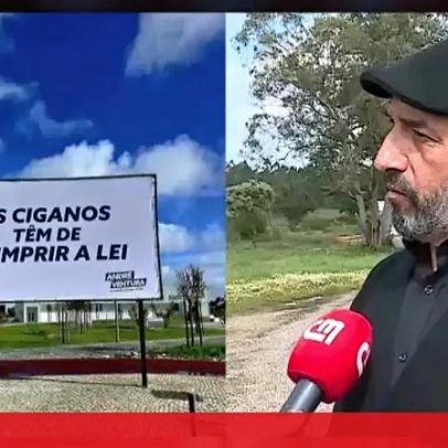 Direitos Ciganos dizem que MP arquivou queixa contra cartazes do Chega