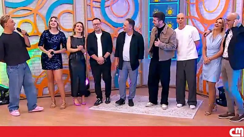 Grupo de cantores participa no Olá, Bom dia! em homenagem num dia especial