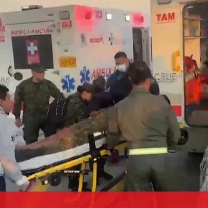 Imagens mostram soldados feridos após queda de avião militar que gerou 66 mortos