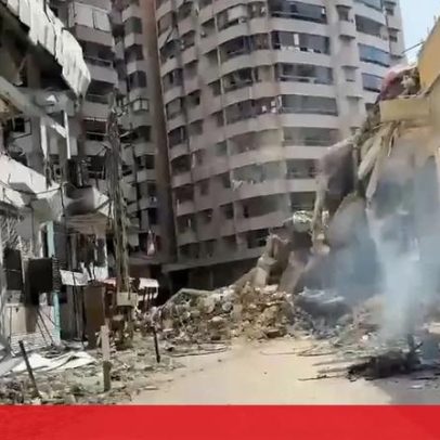 Enviado especial do CM grava imagens de bairro no Líbano sob Hezbollah