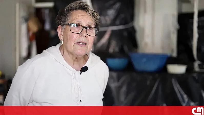 Maria Júlia recorda a noite da tempestade Kristin