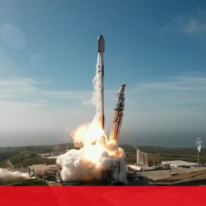 SpaceX lança foguete Falcon 9 na Flórida