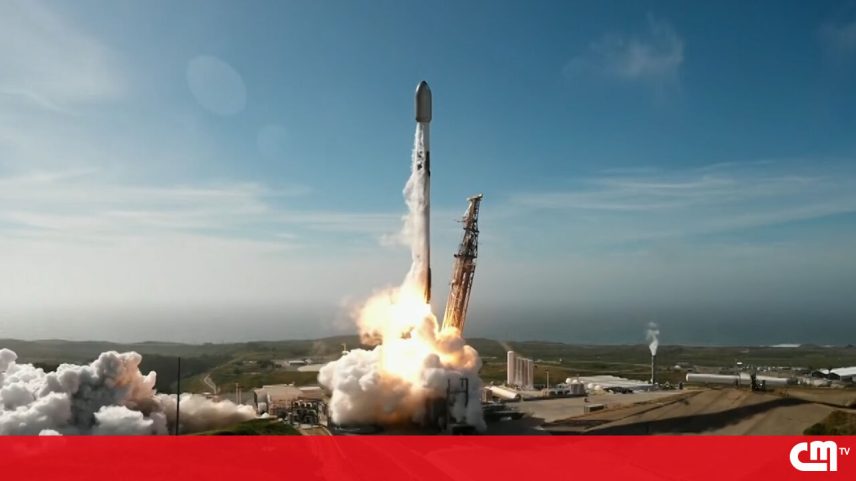 SpaceX lança foguete Falcon 9 na Florida