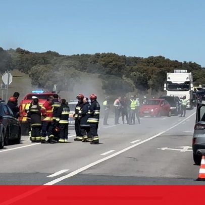 Três feridos graves em acidente rodoviário em Arronches