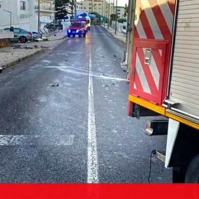 Dois mortos em despiste de carro na Ericeira, vítimas no passeio