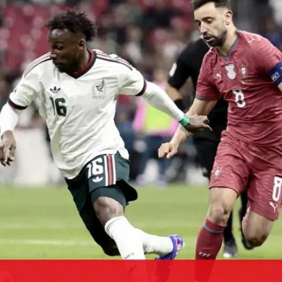 Portugal empata 0-0 com México na reabertura do Estádio Azteca