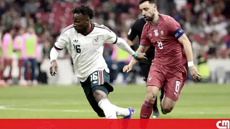 Portugal empata a zero com o México na reabertura do Estádio Azteca