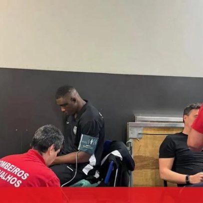Treinador e jogador do Sporting assistidos após odor no balneário do Dragão