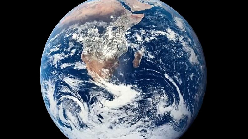 Terra vista do espaço