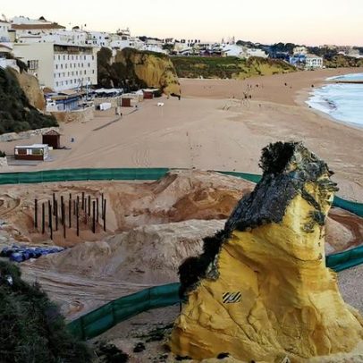 Trabalhos de alimentação artificial de praias arrancam no Algarve