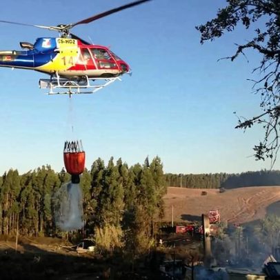Baixo Alentejo: 291 operacionais, 71 veículos e 4 meios aéreos na fase Delta