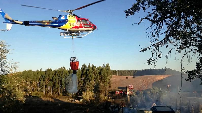 Baixo Alentejo: 291 operacionais, 71 veículos e 4 meios aéreos na fase Delta