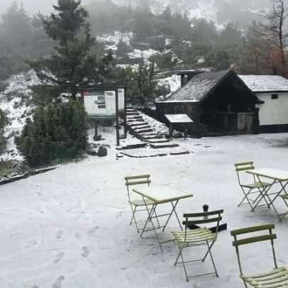 Acessos às serras da Madeira encerrados por queda de neve
