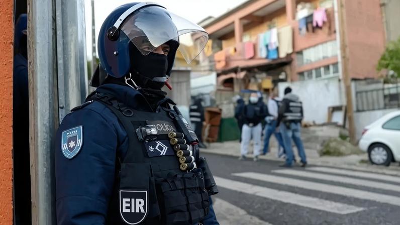 Cova da Moura foi alvo de operação pela PSP e PJ na manhã desta quarta-feira