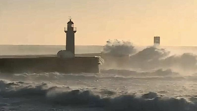 Seis distritos em aviso amarelo por agitação marítima sexta e sábado