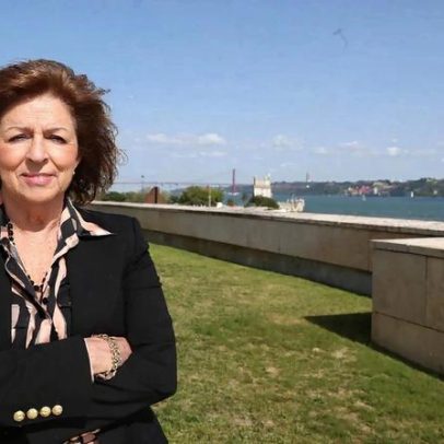 Leonor Beleza na delegação PSD no encerramento da reunião magna do PS em Viseu