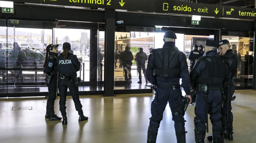 PSP, aeroporto lisboa