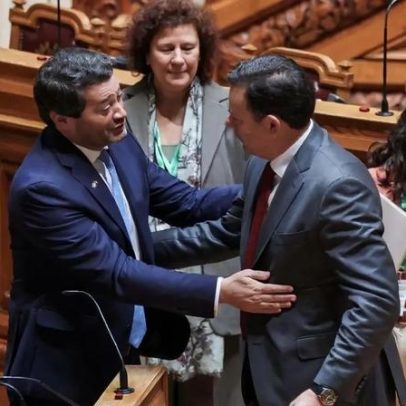 Ventura discute com Montenegro a utilização da Base das Lajes pelos EUA