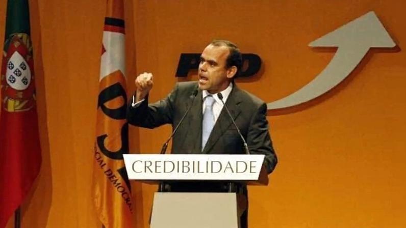 Nuno Morais Sarmento no XXVIII Congresso do PSD, em 2006