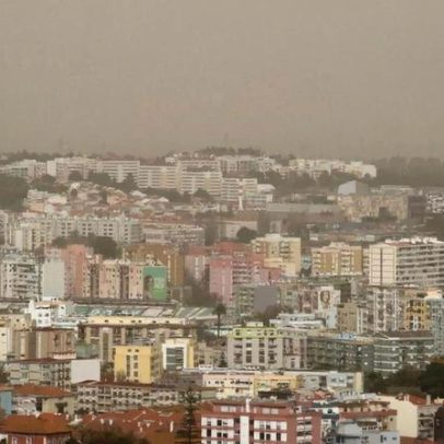 Portugal continental enfrenta fraca qualidade do ar devido a poeiras africanas