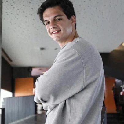 Diogo Carmona em momento especial ao disputar Jogos Paralímpicos de Inverno