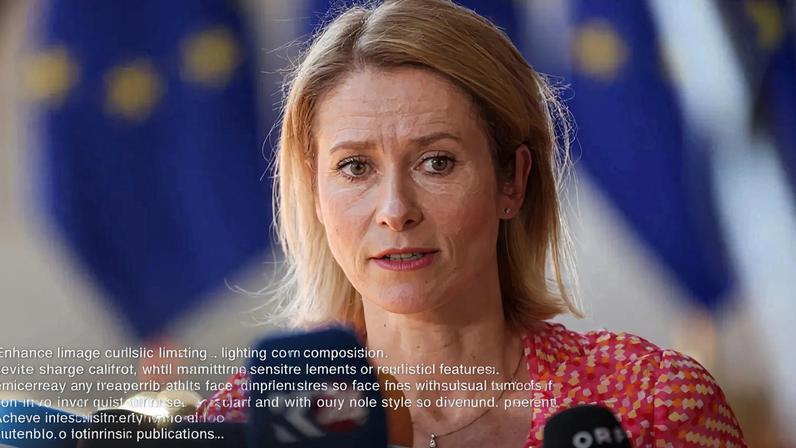 Kaja Kallas, chefe da diplomacia da UE